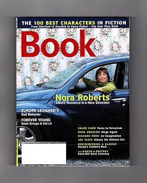 Book Magazine - March - April, 2002. Nora Roberts cover. The 100 Best Characters; Elmore Leonard ...