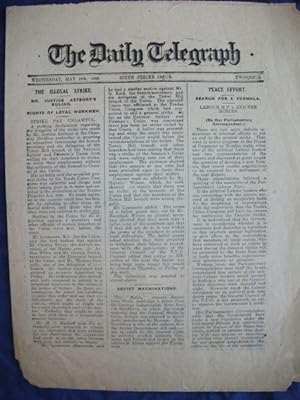 Historic newspaper. The Daily Telegraph [Reduced format] Wednesday, May 12, 1926.