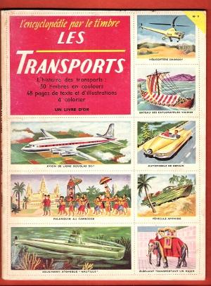L'encyclopédie par Le Timbre n° 9 - Les Transports . Complet De Ses Images , Non colorié