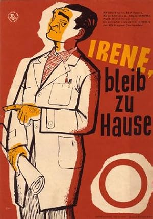 Irene, bleib zu Hause. Ein polnischer Lustspielfilm. Schauspieler: Lidia Wysocka, Adolf Dymsza, M...