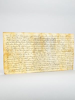 [ Reçu manuscrit d'un acte de transmission de propriété en Cerdagne, l'an 1788 : ] L'an 1788 le o...