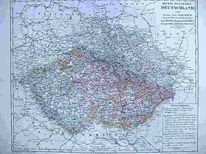 Mittel-Östliches Deutschland. enthält: Preussische Provinz Schlesien, dann die Oesterreichischen ...