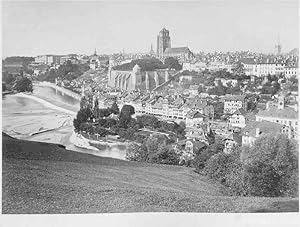 Ansicht von Bern Albumin - Abzug. Original - Fotografie. Um 1890