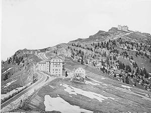 Rigi - Staffel. 1604 m. Albumin - Abzug. Original - Fotografie.