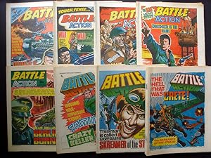 SUPER SCARCE COLLECTABLE COMICS! BATTLE ACTION 1978 ISSUES! 7th JANUARY 1978 TO 23rd DECEMBER 1978