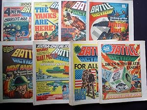 SCARCE AND COLLECTABLE COMICS! BATTLE ACTION 1979 ISSUES! 6th JANUARY 1979 TO 22nd DECEMBER 1979