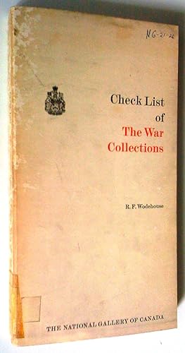 Check list of the War Collections of World War I, 1914-1918, and World War II, 1939-1945