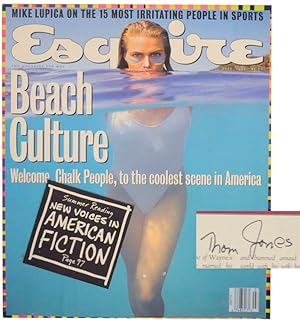 Wipeout in Esquire Magazine July 1992 (Signed First Edition)