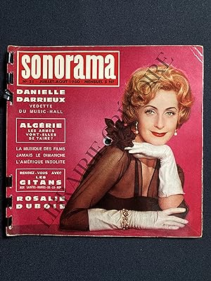 SONORAMA-N°21-JUILLET-AOUT 1960-DANIELLE DARRIEUX