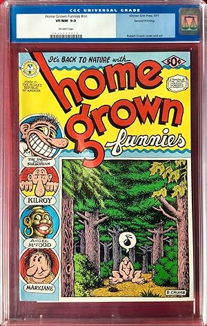 HOME GROWN FUNNIES (2nd. Print - May 1971) - CGC Graded 9.0 (VF/NM)