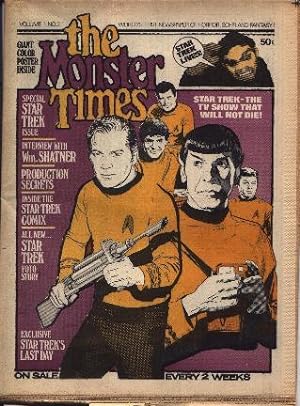 Monster Times - Volume 1 One Number Two 2 - February 16, 1972