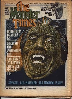 Monster Times - Volume 1 One Number Eight 8 - May 10, 1972