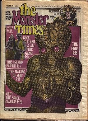 Monster Times - Volume 1 One Number Nine 9 - May 17, 1972