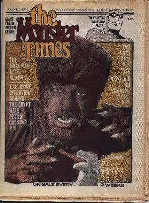 Monster Times - Volume 1 One Number Fourteen 14 - July 31, 1972