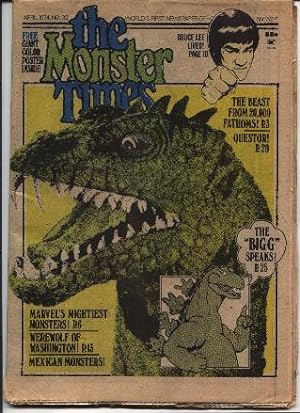 Monster Times - Volume 1 One Number Thirty-Two 32 - April 1974