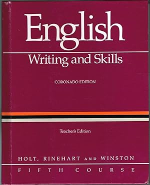 English Writing and Skills - CORONADO EDITION (Teacher's Edition) Fifth Course