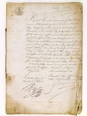 [ Exceptionnel document manuscrit pour l'histoire de l'édition française 1810-1846 : "Registre au...