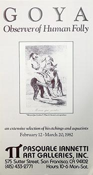 Poster for Francisco Goya. Observer of Human Folly.