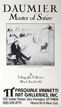 Poster for Daumier, Master of Satire.