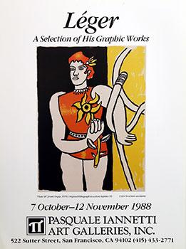 Poster for Léger. A Selection of his Graphic Works.