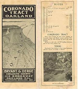Subdivision Map of Coronado Tract, Oakland,Alameda Co., Cal.