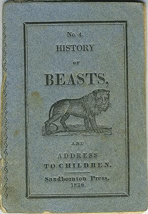 Children's History of Beasts, Advice, and Select Hymns No. 4