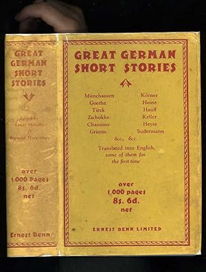 GREAT GERMAN SHORT STORIES