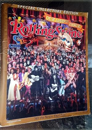 2006 - ROLLING STONES MAGAZINE - OUR 1000th ISSUE - COLLECTOR'S EDITION