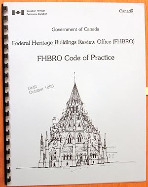 FHBRO Code of Practice (Federal Heritage Buildings Review Office)