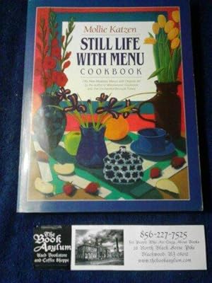 Still Life with Menu Cookbook