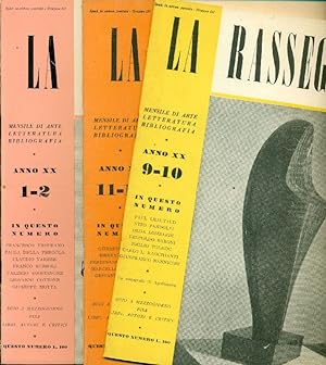 La Rassegna. 1951, Anno XX. Annata completa