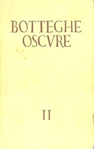 Botteghe Oscure. 1948. Quaderno n. II