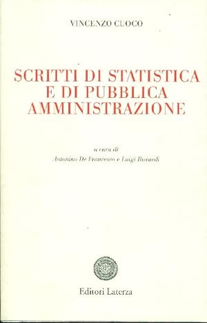 Scritti di statistica e di pubblica amministrazione