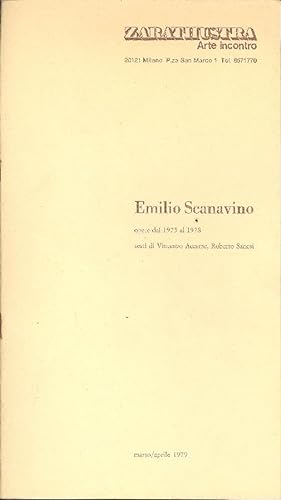 Emilio Scanavino. Opere dal 1973 al 1978