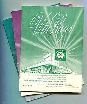 Vita-Rays: A Magazet (Three Issues: March 1972; April 1972; June 1976)