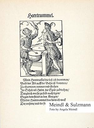 Faksimiledruck aus Jost Amman "Stände und Handwerker" aus dem Jahr 1896 (nach der Originalausgabe...