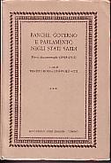 Banche, Governo E Parlamento Negli Stati Sardi - Fonti Documentarie (1843-1861) - Vol. III