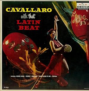 Cavallaro with that Latin Beat (SIGNED PINK LABEL SAMPLE COPY VINYL LP)
