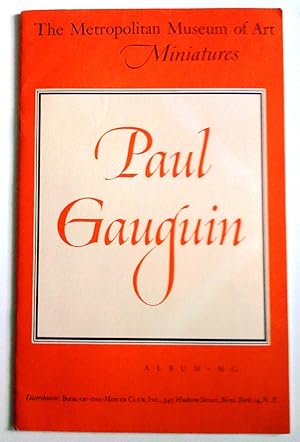 Miniatures: Paul Gauguin, 1848-1903