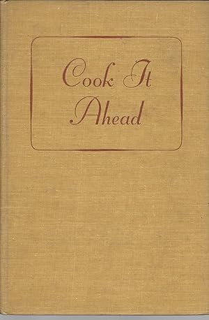 Cook It Ahead