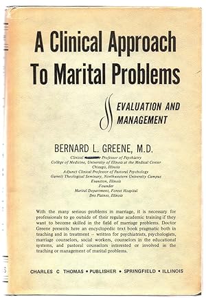 A Clinical Approach To Marital Problems