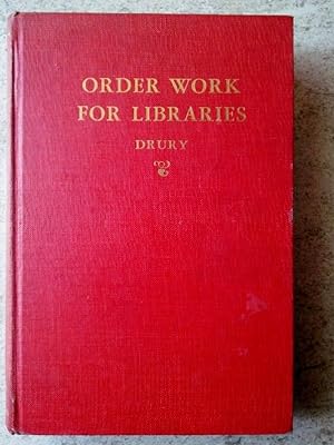Order Work for Libraries