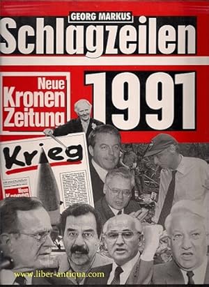 Schlagzeilen 1991 Das Jahr, das unsere Welt veränderte, Neue Kronen Zeitung,