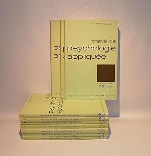 Traité de psychologie appliquée ( 10 VOLUMES )