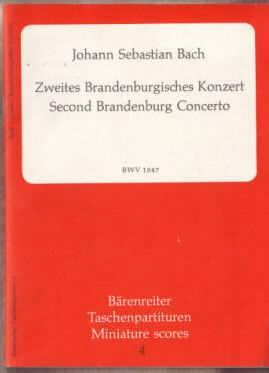 Zweites Brandenburgisches Konzert : F-Dur [BWV 1047] Johann Sebastian Bach, herausgegeben von Hei...