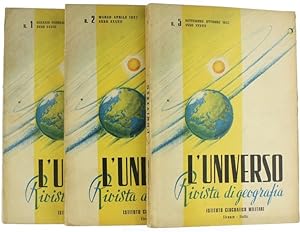 L'UNIVERSO Rivista Bimestrale dell'Istituto Geografico Militare. Anno XXXVII - 1957: Numeri 1 - 2...