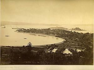 Albumen photograph, Man of War Bay, Sydney Harbor