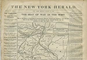 The Seat of the War in the West in the New York Herald, August 12, 186