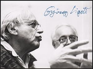 Signed Portrait of György Ligeti