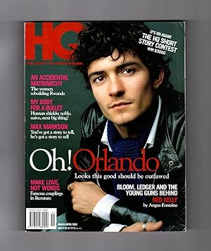 HQ Magazine (Australia) - March - April, 2003. Orlando Bloom Cover. Ned Kelley, Rwanda, Max Marks...